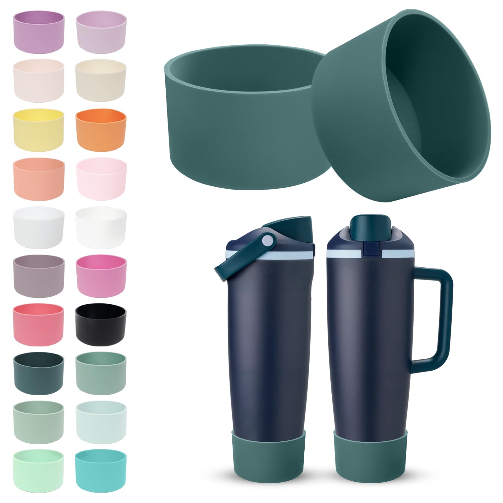 Kaitiaki 2Pcs Silicone Boots for 30oz & 40oz Owala