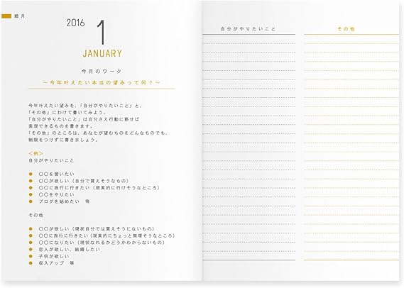 Amazon 奥平亜美衣プロデュース 16年版 引き寄せ手帳 15年12月始まり B6 手帳 文房具 オフィス用品