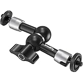 SmallRig 5.5 Inches Adjustable Friction Articulating Magic Arm, with Both 1/4" Screw for LCD Monitor/LED Lights