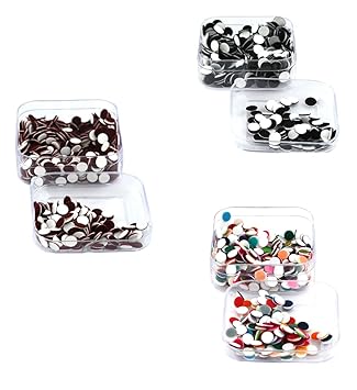 Anuradha Art Jewellery Multi Colour Round Shape Big Bindis Trendy Tikali For Women/Girls { Bindi Size : 4}