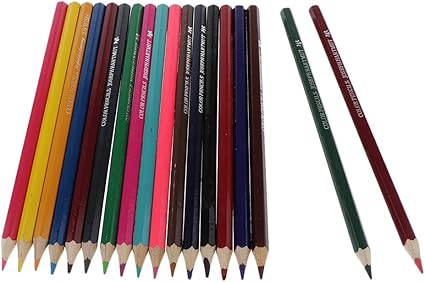 Amazon カラー鉛筆 絵画鉛筆 色鉛筆 着色鉛筆 虹鉛筆 スケッチ鉛筆 着色しやすい 優れた靭性 快適 全5選択 18色 色鉛筆 文房具 オフィス用品