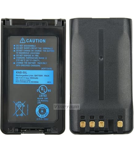 Amazon.com: DCH 2000mAh KNB-79LC Battery Replacement for Kenwood