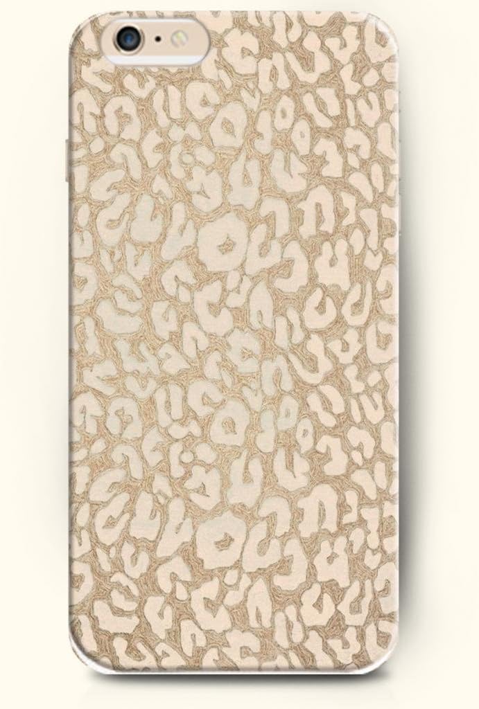 Apple iPhone 6 Case ( 4.7 inches) with Design of Beige Panther Pattern - Animal Print -OOFIT Authentic iPhone Skin