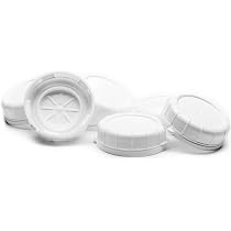 Green Plastic Milk Bottle Lids – 48mm Caps For Libbey & Stan-Pac – 3 Pack