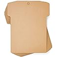 Juvale 24 Pack Youth Cardboard Shirt Form Insert for DIY Crafts, Kids T-Shirt Painting, Screen Printing (13x16 In)