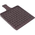 FERCAISH 100 Holes Pill Counting Tray, Plastic Medicine Dispenser Tray with Handle, Pill Counter Tablet Counting Plate, Counting Tool Tray