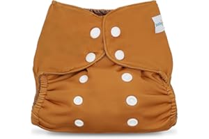 babygoal Baby Cloth Cover for Prefolds,Flats or Fitted Diapers– Adjustable, Reusable, Waterproof Swim Diaper Cover