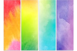 Ireer 4 Pcs School Locker Magnetic Wallpaper 12 x 36 Inch Magnetic Locker Wallpaper Locker Decorations Removable School Locker Sticker Accessory Decorative School Locker Covering (Gradient Style)