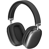 Wireless Over Ear Headphones, Noise Canceling Bluetooth 5.3 Head-Phones with Microphones,Hi-Res Audio,24H Playtime,HiFi Audio Adjustable Heads for iPhone/Android/Samsung