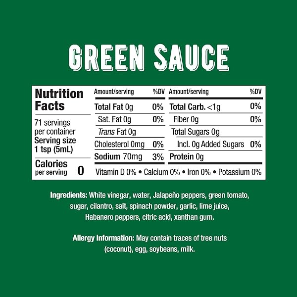 MELINDA’S GREEN SAUCE – GOURMET MILD CHILE VERDE HOT SAUCE MADE WITH FRESH INGREDIENTS, TOMATILLOS, JALAPEÑO, SPINACH & CILANTRO – 12 OZ, 1 PACK
