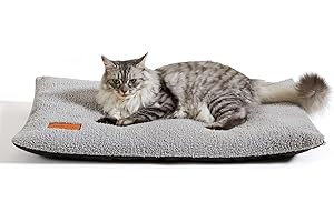 Self Warming Cat Bed Self Heating Cat Pad 29 x 19 inch Thermal Pet mat for Indoor Outdoor Pets Double Filled Cat Mat with Was