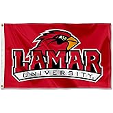 Lamar Cardinals University Large College Flag