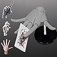 Flexible Artists Hand Model, 1/1 Scale Adjustable Drawing Mannequin, Lively Manikin Figure Hand Model for Desk Decoration, Sketching, Drawing, Painting (Grey Right)