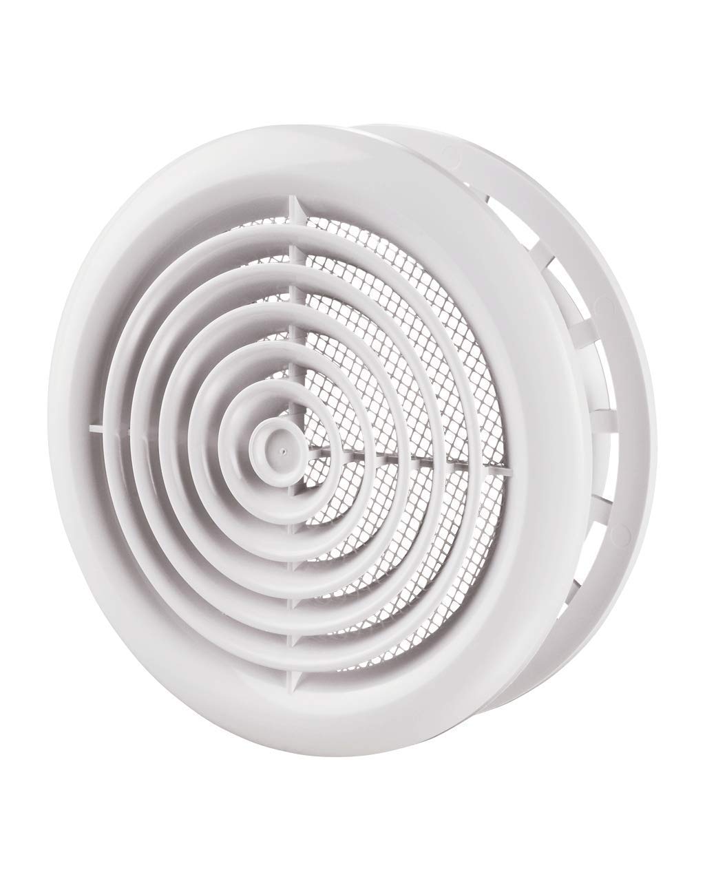 Blauberg DPR 150-A Circle Air Vent Grill 150mm (6inch) Ducting White Ventilation Cover