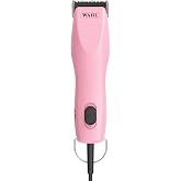 Wahl Pro Animal Thick-Curly Coat Clipper, Lightweight &amp; Quiet, Pink | Corded Clipper for Thick and Curly Coats, Quiet 2-Speed Power, Lightweight and Ergonomic Design, Perfect for Cats and Dogs