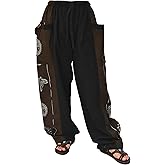 Siamrose Casual Baggy Yoga Harem Pants Men Women Lounge Pants 2 Big Pockets