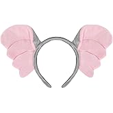 Aunifun Plush Animal Ears Horns Headband - Halloween & Christmas Party Accessory Animal Cosplay Costume