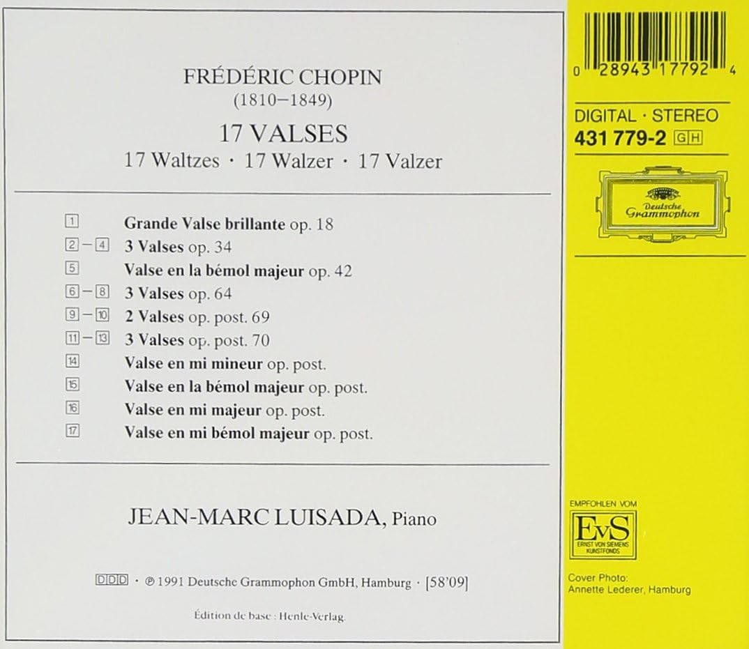 Chopin-17 Valses-Jean-Marc Luisada - Image 3
