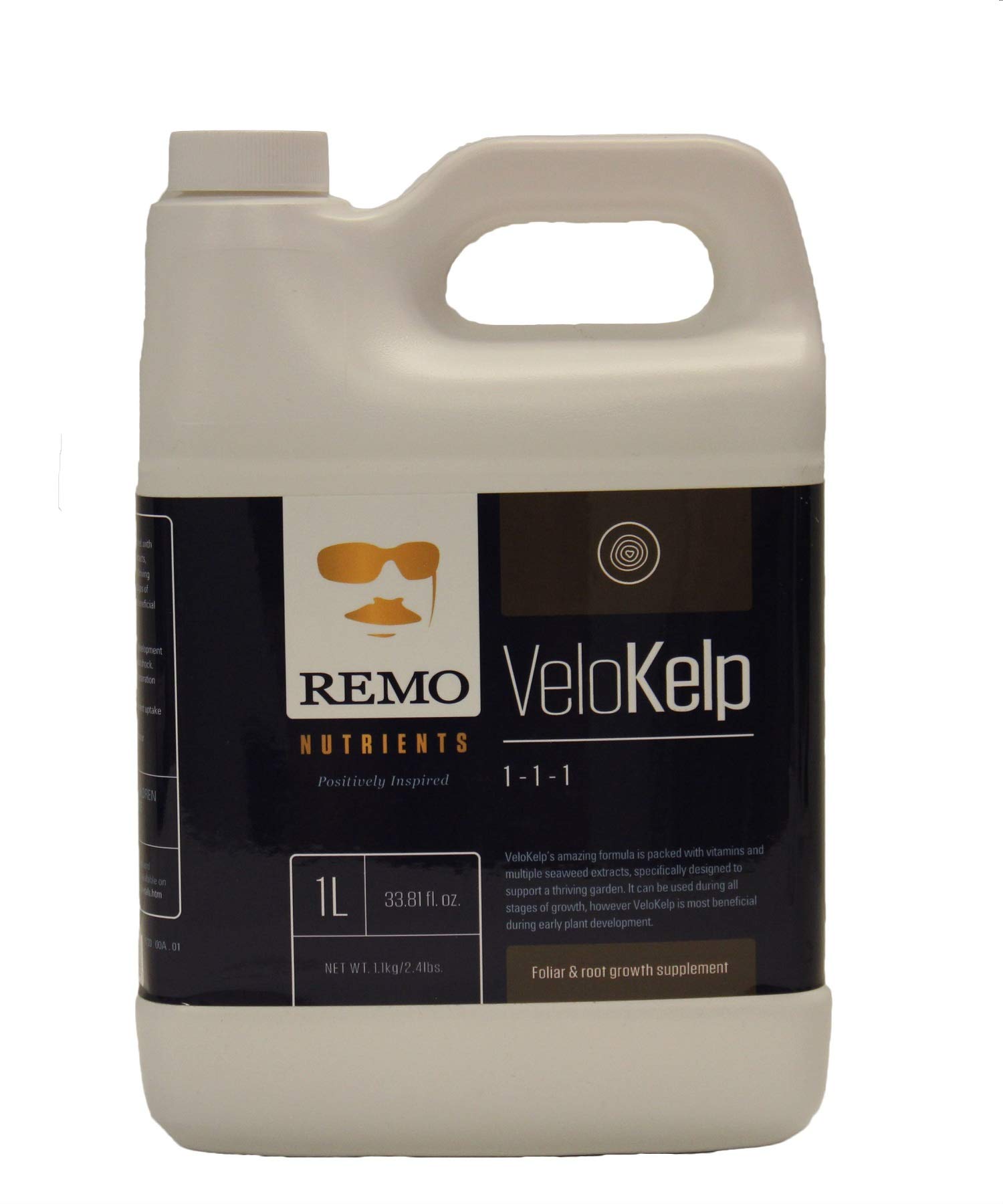 Remo Nutrients VeloKelp Vitamins Seaweed Hydroponics and Soil 1L
