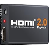HDMI Repeater Neoteck 60M 4K 2160P 3D HDMI 2.0 Extender Booster Adapter Mini Size Metal Shell for PC DVD Sky HD Box PS3 PS4 Satellite Box and More Devices