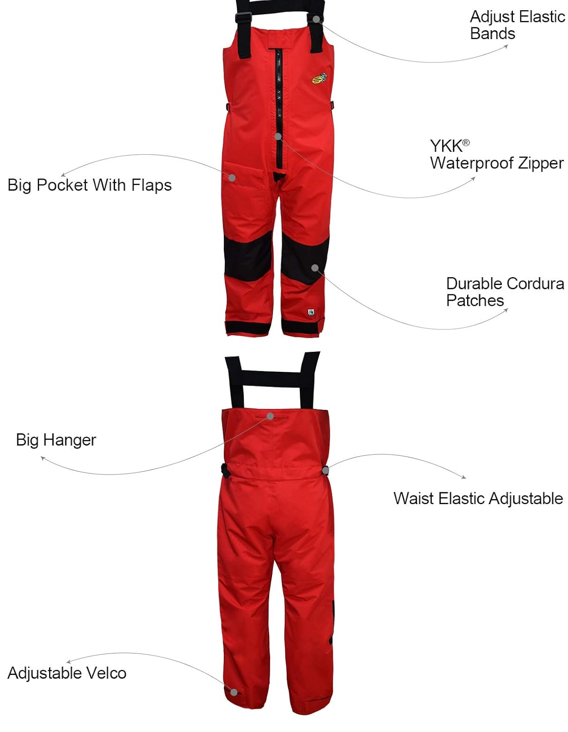 Navis Marine PRO Foul Weather Gear Fishing Rain Suits for Men Sailing