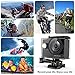 TEC.BEAN 4K Action Camera, 16MP WiFi Waterproof Camera 2inch LCD Sports Camera 170° Wide-Angle Lens Action Cam, 2pcs Rechargeable Battery and Accessories Kits
