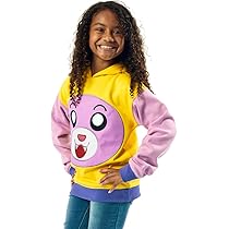 LankyBox Foxy Long Sleeve Boy's Colorblock Hooded Sweatshirt, Lan