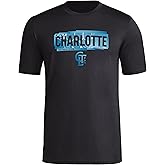 adidas Mens Charlotte Fc MLS Short Sleeve T-Shirt