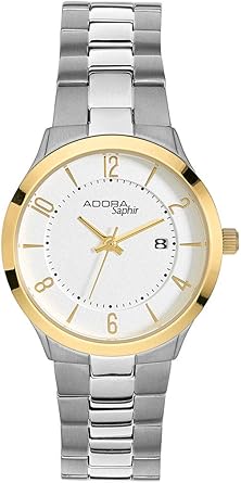 Adora Saphir Reloj analógico de 30 mm de diámetro, 5 bar ...