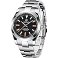 BENYAR Classic Men's Automatic Mechanical Watch Stainless Steel Strap Waterproof Luminous Simple Business Sports Wristwatch…