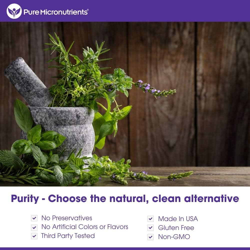 Mega Zinc Supplement, 50mg - 3-in-1 Zinc Complex - 100 Tablets - Pure Micronutrients: Health & Personal Care