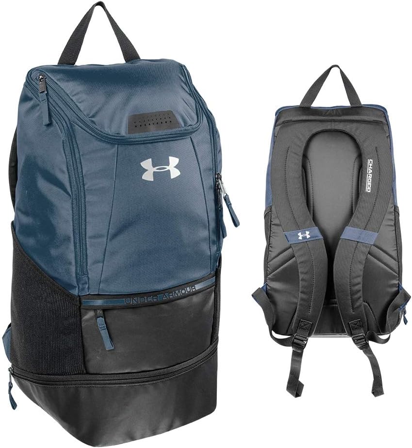 Under Armour Soccer Backpack, NAVY BLUE, Large