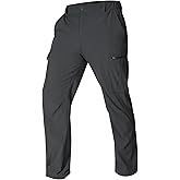 MOURCE Quick Dry Hiking Pants Men Lightweight - Water Resistant Outdoor Cargo Pants for Men with Pockets