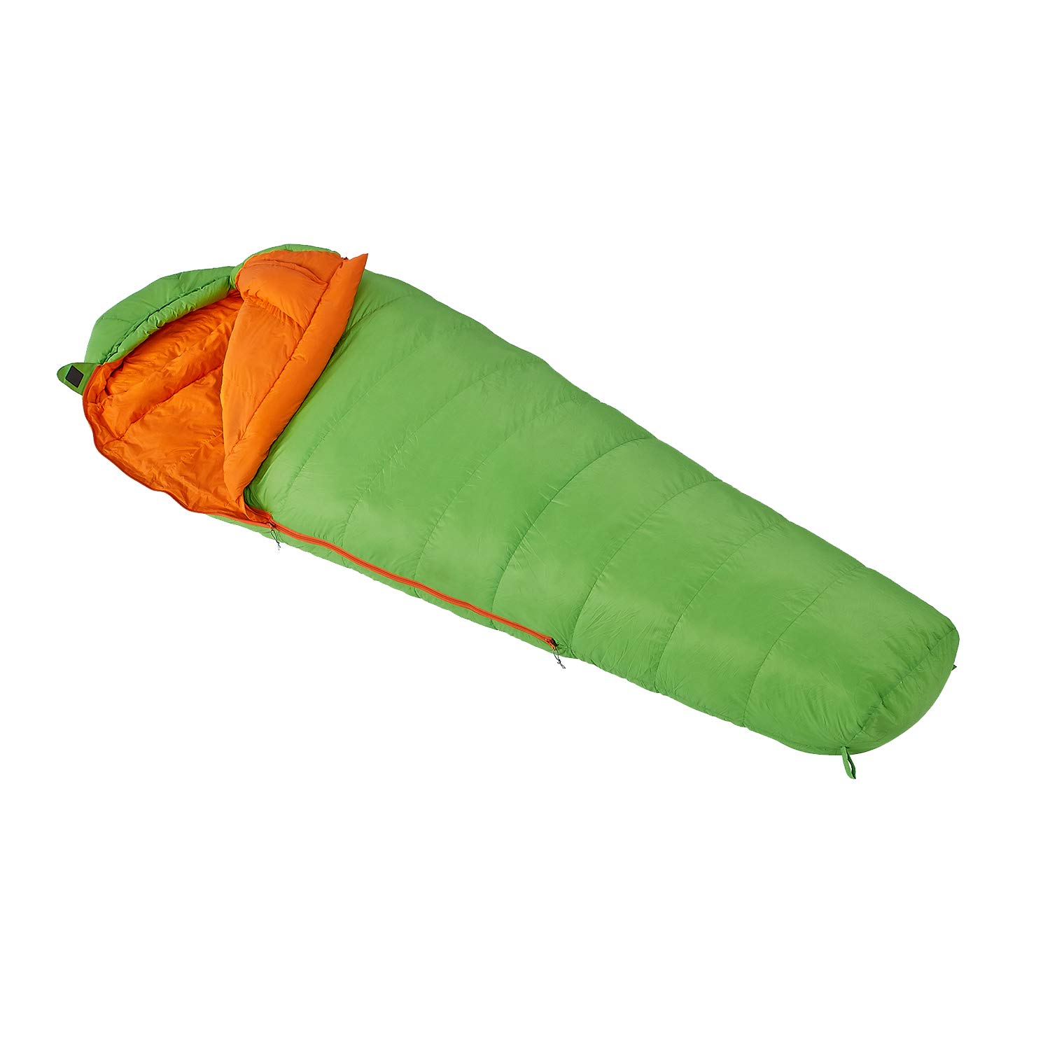 車中泊り キャンプ 寝袋 スリーピングバック コンパクト Black B07r285hx1 登山 Orca グリーン A マミー型 避難用 屋外 防災 寝袋シュラフ 即納 最大半額