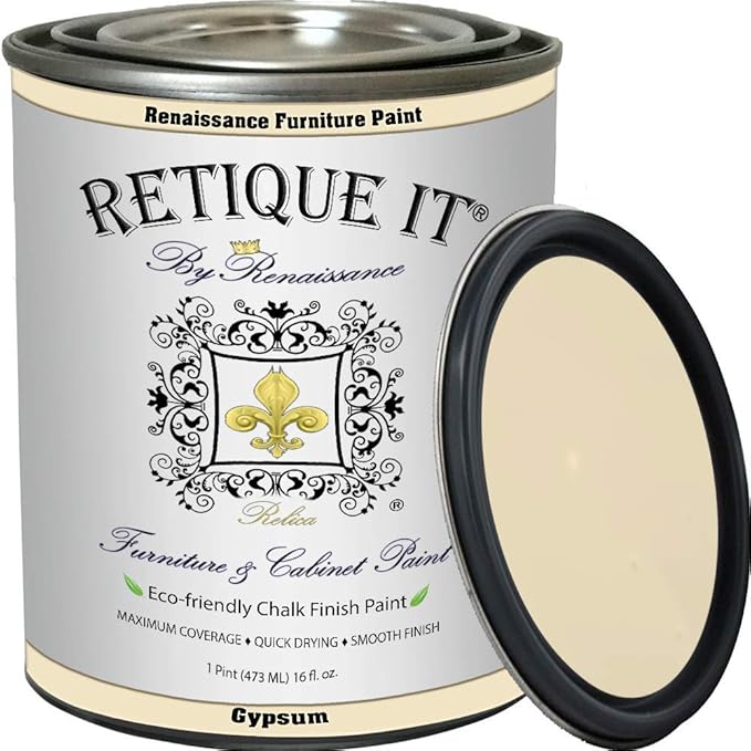 Retique It Chalk Finish Renaissance Furniture Paint, 16 oz
