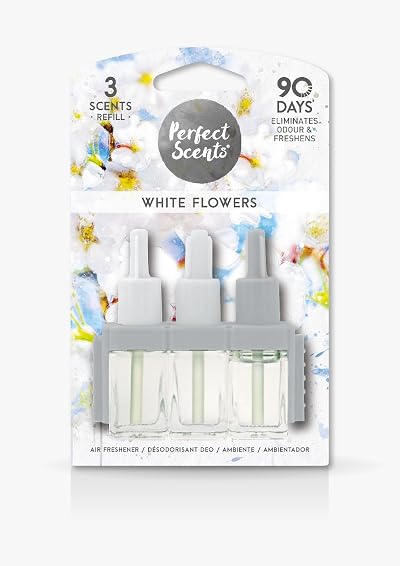 Perfect Scents Plug In Refill White Flowers 20ml 3volution Compatible