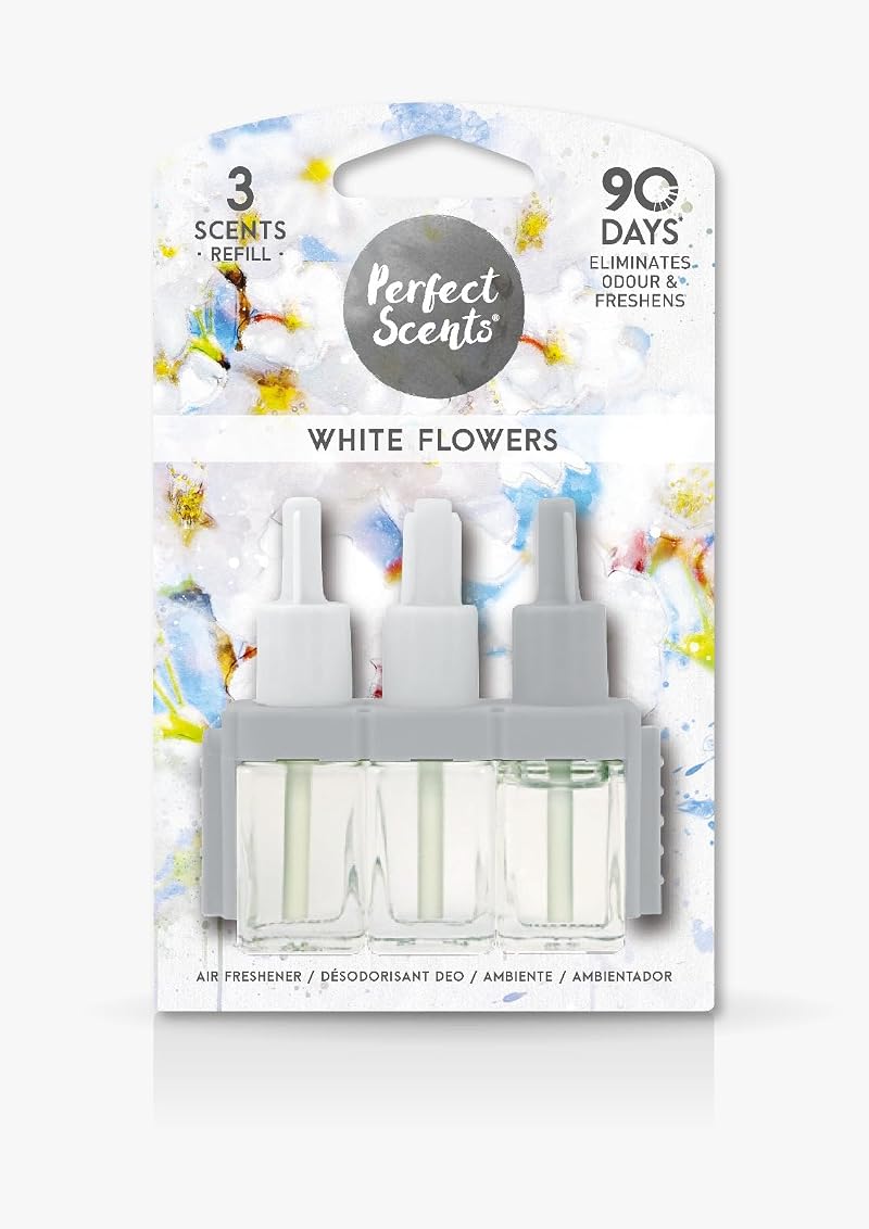 Perfect Scents Plug In Refill White Flowers 20ml 3volution Compatible