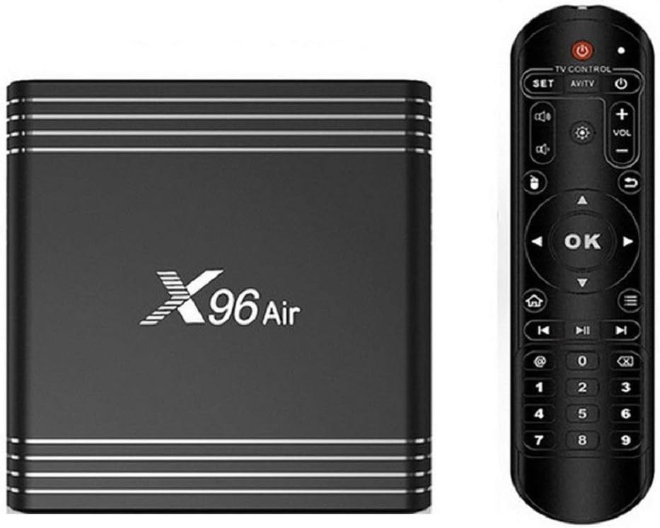 X96 Air Mini PC Android 9.0, 4GB 64GB Android TV Box Amlogic S905X3 Supports JIO TV HotStar Thop TV PlayStore Miracast UHD 8K 4K 1080P USB 3.0 Bluetooth 5G WiFi Smart TV Box