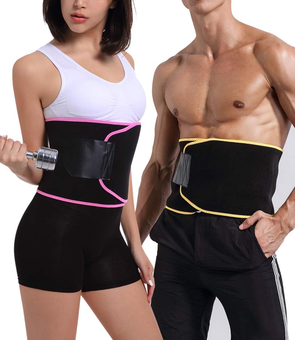 Waist trimmer sweat belt Clearance