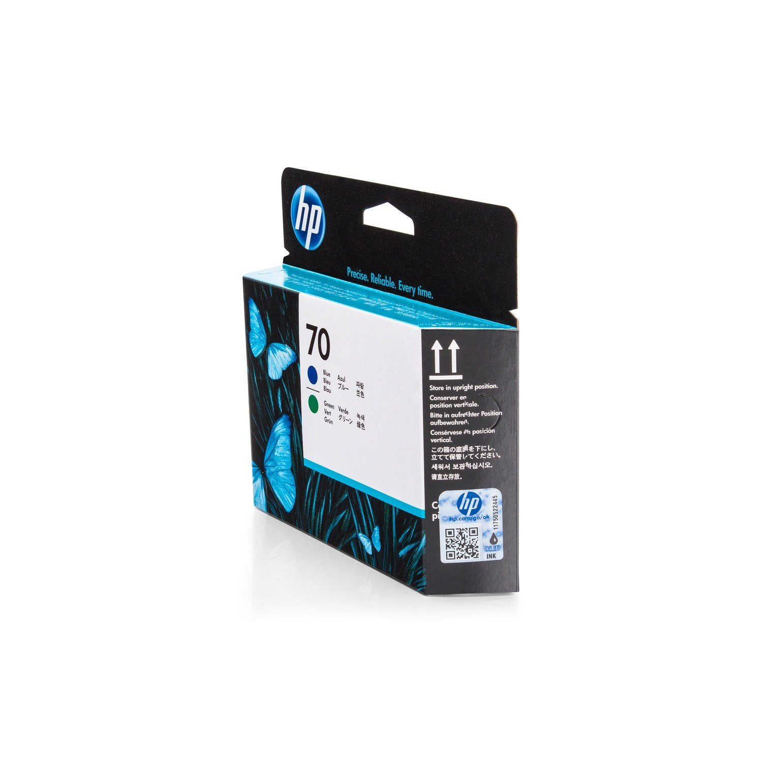 HP C9408A Blue and Green Ink Cartridges