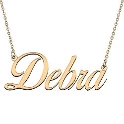 HUAN XUN Customized Custom Simple Any Name Necklace