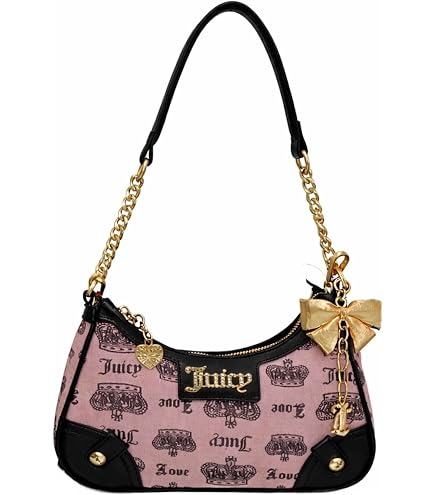 Juicy Couture Women's Fashionista Shoulder Bag (Liquorice