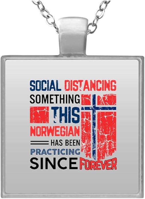 Amazon.com: Social Distancing Something This Norwegian Has ...