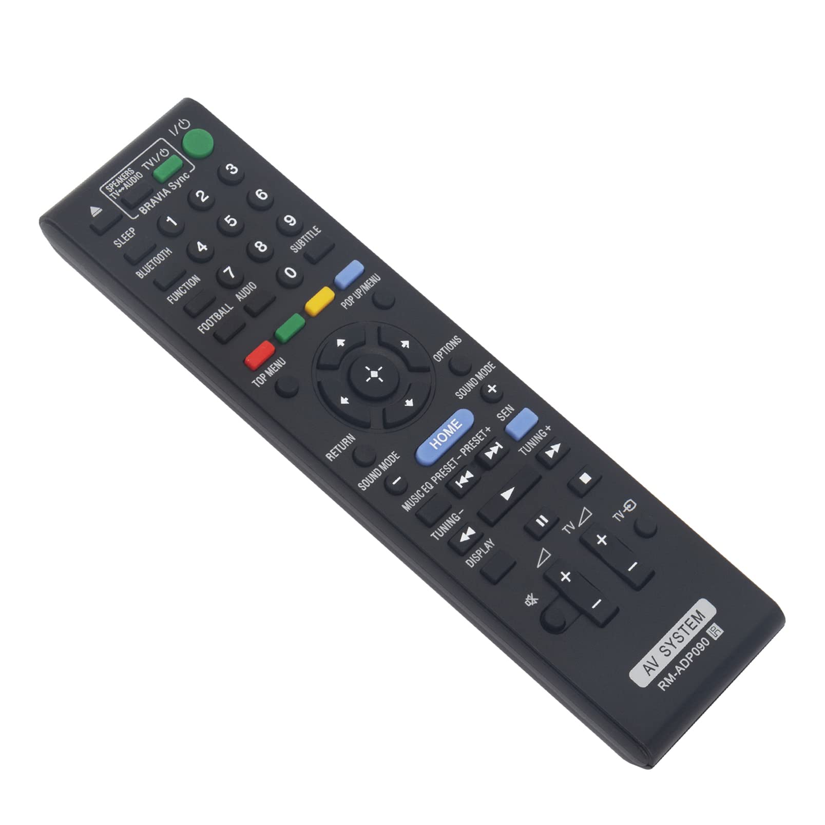 ALLIMITY RM-ADP090 Replace Remote Control fit for Sony Blu-ray DVD BDV-E3100 BDV-E6100 BDV-E2100 BDV-E4100 BDV-EF1100 KD-55SD8505 HBD-E2100 HBD-E6100 HBD-EF1100