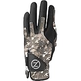 Zero Friction Men's Compression-Fit Synthetic Golf Glove, Universal Fit One Size