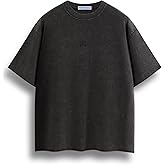 Aelfric Eden Mens Oversized T Shirt Heavyweight Cotton Shirts Washed Vintage Tees Short Sleeve Tops