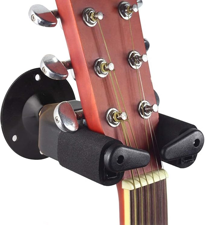 Surplex Guitar Wall Mount, Wall Mountable Universal Guitar Hanger with