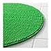 IKEA Supersoft Bath Shower Mat Rug Bathmat Bathroom Floor Round (1, Green)