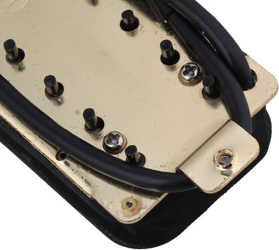 Yibuy Black Metal HBBC-BK Guitar Pickup Humbucker 2 Pieces Set of 2 - Image 5
