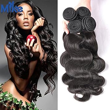 Buy 14 14 14 14inch Mikehair Body Wave Brazilian Hair Bundles